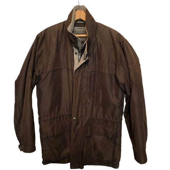 Liz Claiborne Outerwear Beautiful Brown winter coat lined Small - Picture 1 of 13